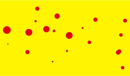 Pop art polka dot circles dotted random pattern vector