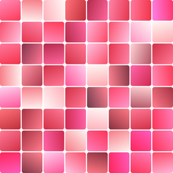 pastel pink square mosaic trendy banner design vector