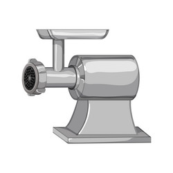 Electric meat grinder cartoon Royalty Free Vector Image