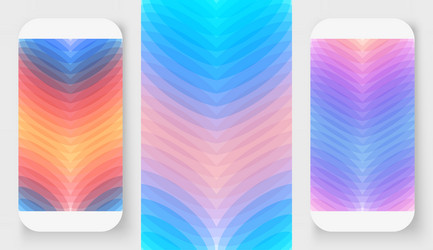 Abstract wavy background with dynamic effect vector