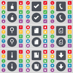 flag tower tick receiver checkpoint file upload vector image