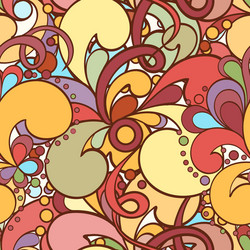 seamless abstract pattern vector image