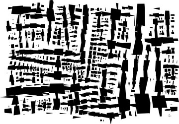 abstract art - random geometry shapes generative vector image