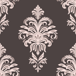 Damask seamless pattern element classical vector