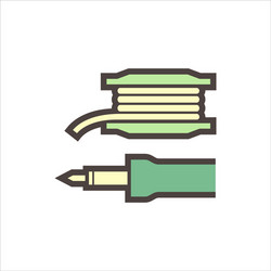 Solder tools icon vector