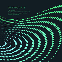 abstract background with a colored dynamic vector image