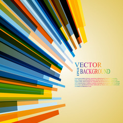 Dynamic Colorful Swirl Background vector image