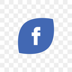 Facebook Logo with Shadow on a Transparent Background Editorial Stock Image Illustration of isolated letter 163102369
