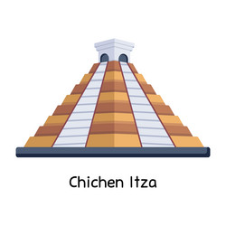 chichen itza vector