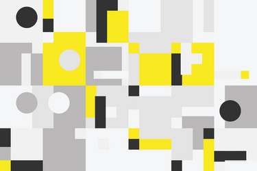 Deconstructed abstract pattern design vector