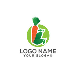Fresh Vegetable Logo Vector Image