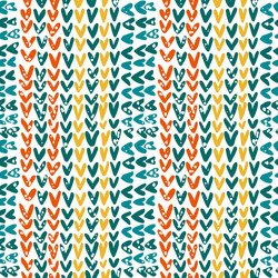 knitted texture in the contrast color scheme vector image
