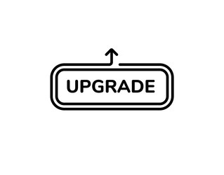 simple icon with arrow and text indicating vector image