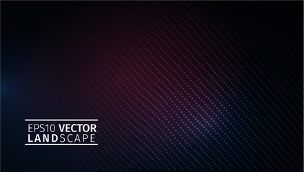 3d glowing abstract digital wave particles vector image