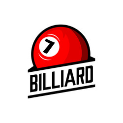 Billiards Royalty Free Vector Image - VectorStock