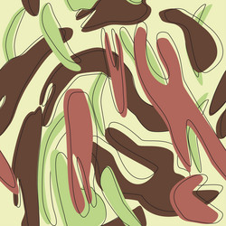 Camouflage pattern background seamless modern Vector Image