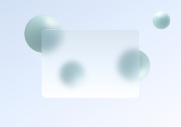 gradient background with rectangular plate vector image