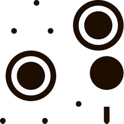 searching pathogen element icon vector image