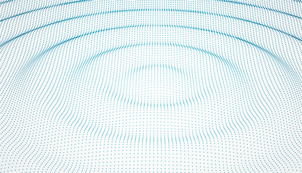 Abstract Ripple Particle Background vector image