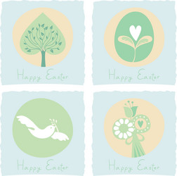 Easter Elements Collection vector