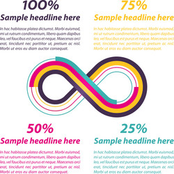 Infinite Loop Shape - Gradient vector image