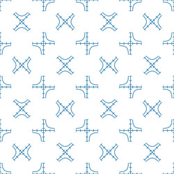 math graph concept minimal thin line seamless vector image