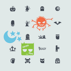 Set of web icons vector