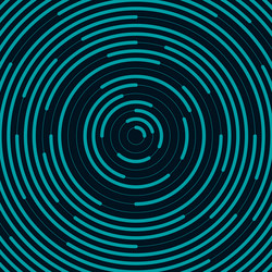 Abstract Circular Line Pattern vector image