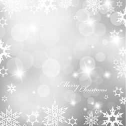 Sparkling Christmas Background vector image