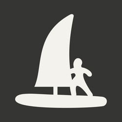 flat in black and white mobile application vector