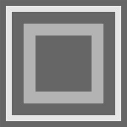 random overlapping squares pattern background vector image