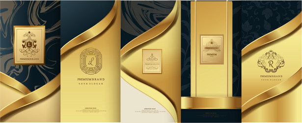 Collection Design Elementslabelsiconframes Vector Image