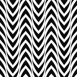 Seamless curve pattern zigzag striped vector