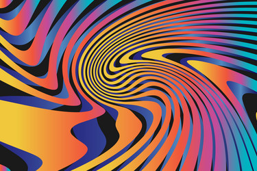 geometric abstract colorful pattern background vector image