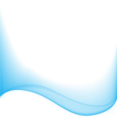 Blue wave abstract background Royalty Free Vector Image