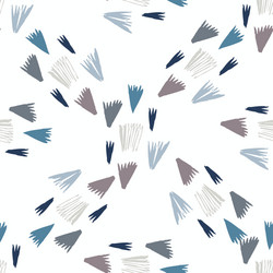 scandinavian abstract seamless pattern vector image
