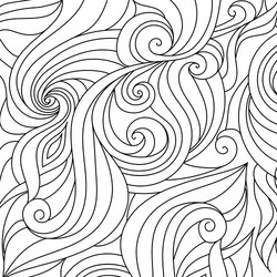 black and white pattern in a entangle style vector image