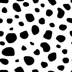 Seamless Dalmatian Pattern vector