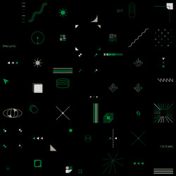 linear abstract pattern vector image