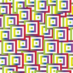 Seamless pattern with abstract colorful squares vector