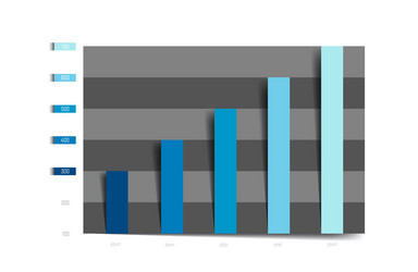chart graph scheme simply color editable vector image