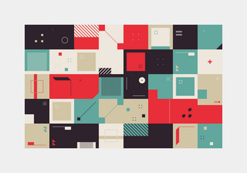 technology abstract pattern design vector image