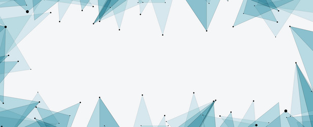abstract geometric triangle background vector image