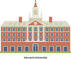 Harvard university vector