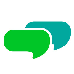 speech talk bubble suitable for communication vector image