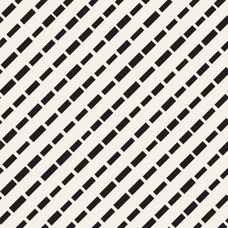 black and white irregular dashed lines pattern vector image