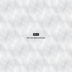 Geometric Gray & White Pattern vector image