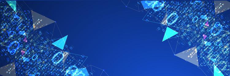 technology background big data concept binary vector image