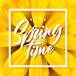 Spring time poster Royalty Free Vector Image - VectorStock