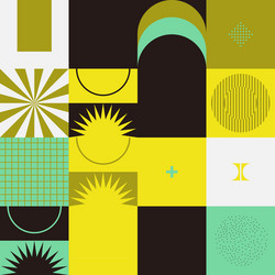 techno abstract pattern design vector image